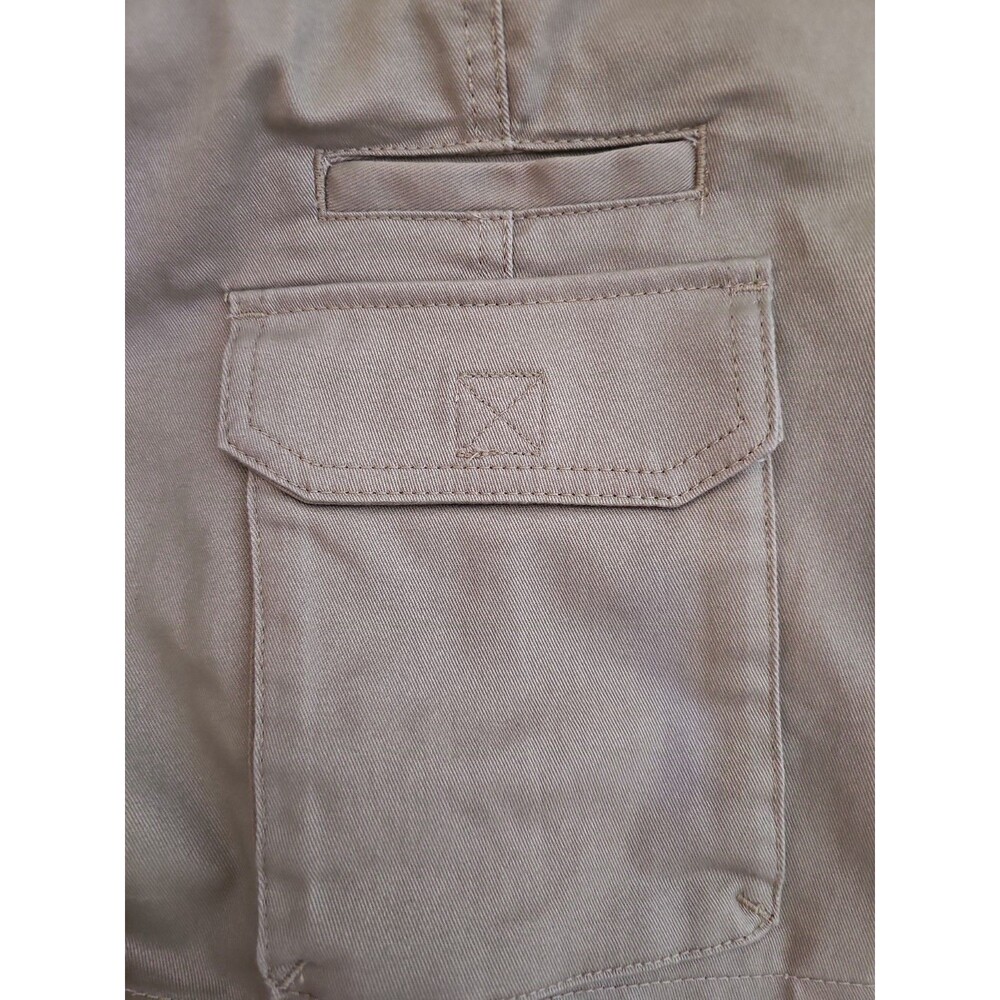 Dickies Women's Size 8 Tan Flex Cargo Short Relaxed Fit Work Hike Walk NWT - Picture 6 of 8